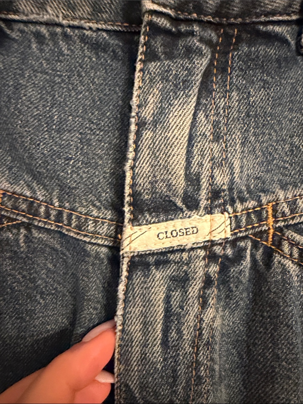 CLOSED baggy capri jeans shorts NWOT 450$ - Picture 6 of 14